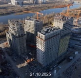 Ход строительства дома ГП-7 в ЖК Айвазовский City -