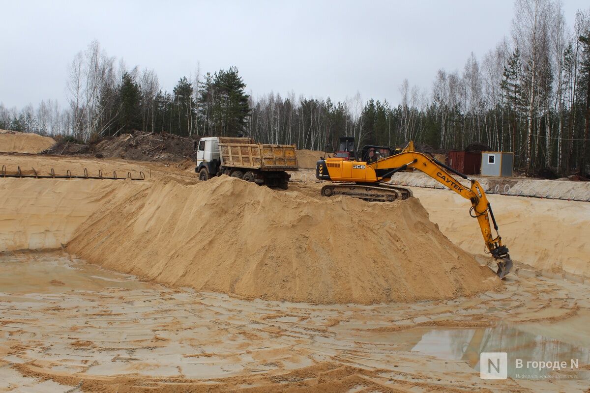 Строители заводов в Дзержинске столкнулись со сложностями из-за грунтовых вод - фото 1