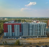 Ход строительства дома Б.1, 3 этап в ЖК Краснопольский -