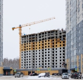 Ход строительства дома № 2, корпус 21 в ЖК Горизонт -