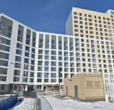 Ход строительства дома 1.2 в ЖК Белый Парус -