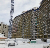 Ход строительства дома № 1 в ЖК 2Д Федосеенко -