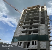 Ход строительства дома 47, корпус 2 в ЖК Акварель -