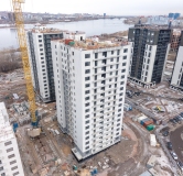 Ход строительства дома 7, строение 6 в ЖК КБС Берег -