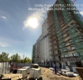 Ход строительства дома 4 в ЖК Династия -