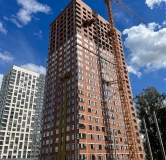 Ход строительства дома 14, корпус 1 в ЖК Космос -