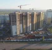 Ход строительства дома № 2 в ЖК Кедр -