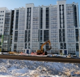 Ход строительства дома 7.2 в ЖК Радуга -