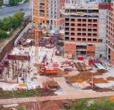 Ход строительства дома 2 в ЖК 8 Nebo -