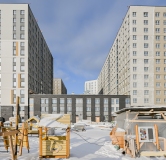 Ход строительства дома Корпус 2, 5 этап в ЖК Куинджи -