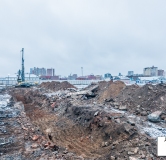 Ход строительства дома 10.2 в ЖК Манеры -