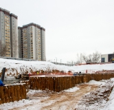 Ход строительства дома 1 в ЖК Малевич -