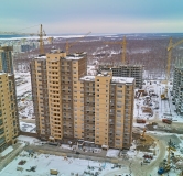 Ход строительства дома 5 в ЖК Ньютон -
