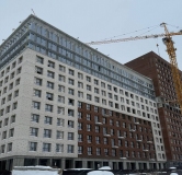 Ход строительства дома 1 в ЖК Парк Маяк -