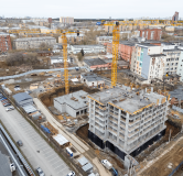 Ход строительства дома 3,4 в ЖК Лето на Титова -