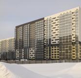 Ход строительства дома 14 в ЖК Околица -