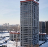 Ход строительства дома 50 (ГП 2.1) в ЖК Кедровый берег -