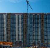 Ход строительства дома № 62/1, поз. 1 в ЖК Панорама на Театральном -