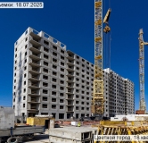 Ход строительства дома 132, корпус 215.1 в ЖК Цветной Город -