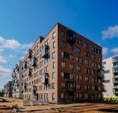 Ход строительства дома 592, 595, 596 в ЖК Курортный Квартал -