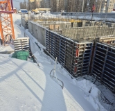 Ход строительства дома № 6.1 в ЖК Подкова на Волге -