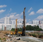 Ход строительства дома 8 в ЖК Меридиан -