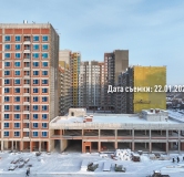 Ход строительства дома 1 в ЖК Проект-достояние РУСЬ XXI -
