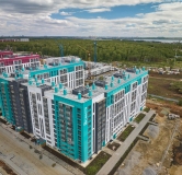 Ход строительства дома 2.2 в ЖК Конфетти -