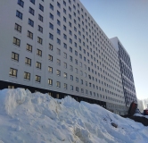 Ход строительства дома 3 в ЖК Лугометрия -