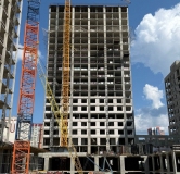 Ход строительства дома 1 в ЖК Wellart City -