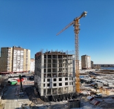 Ход строительства дома 22 в ЖК Чистые пруды (Заветный) -