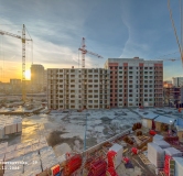 Ход строительства дома 39, секция С6, С5, С4 в ЖК Три Девятых -