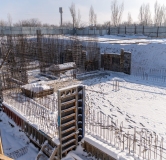 Ход строительства дома Литер 16 в МКР Родные просторы -