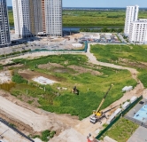 Ход строительства дома 10, корпус 1 в ЖК Остров-сад -