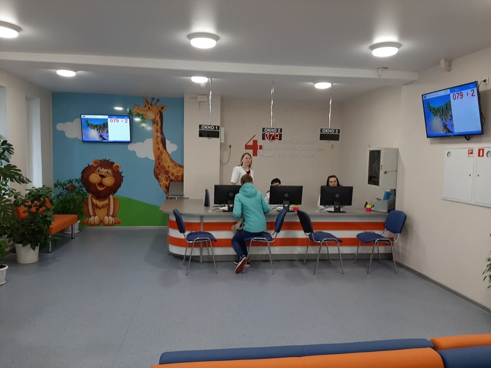 Завершился ремонт детской поликлиники ГКБ №40 в Нижнем Новгороде