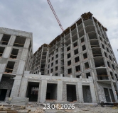 Ход строительства дома 4 к1, ГП-13 (2 этап) в ЖК Айвазовский (Айвазовский City) -