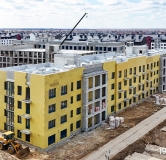 Ход строительства дома № 5 (ГП-12) в ЖК Смородина -