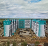 Ход строительства дома 2.2 в ЖК Конфетти -