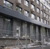 Ход строительства дома 1.5 в ЖК Темп -