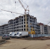 Ход строительства дома 16 в ЖК Богатыри -