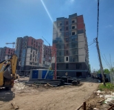 Ход строительства дома № 40У-2.1 в ЖК Вишневый сад -