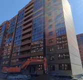 Ход строительства дома Литер 1, 4 этап в ЖК Кутузовский -