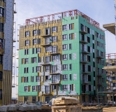 Ход строительства дома Корпус 2, 1 этап в ЖК Соседи -