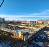 Ход строительства дома 28 в ЖК Альпийский квартал -