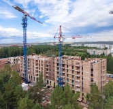 Ход строительства дома 5/1, 1 этап в ЖК Вита-парк -