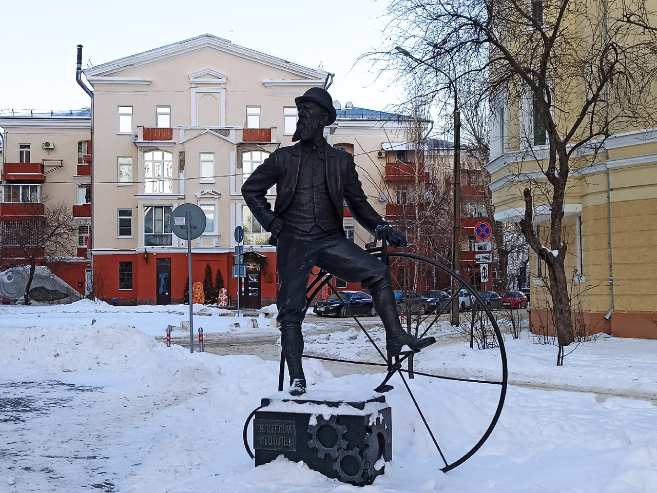 Памятник Вильгельму Столлю восстановят на следующей неделе в Воронеже - фото 1