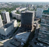 Ход строительства дома 3 в ЖК Первый на Есенина -