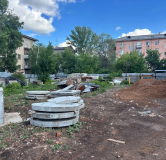 Ход строительства дома 14А, секция 1 в ЖК Классики -