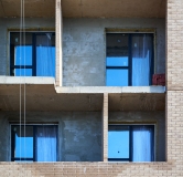 Ход строительства дома 1 в ЖК Авторы на Годовикова -