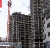 Ход строительства дома № 1 в ЖК Royal Towers (Роял Тауэрс) -